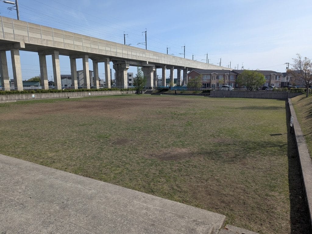 つばきの郷公園の芝生広場3