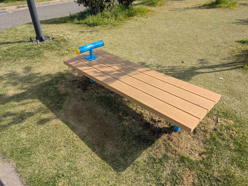 つばきの郷公園のフィットネス遊具6