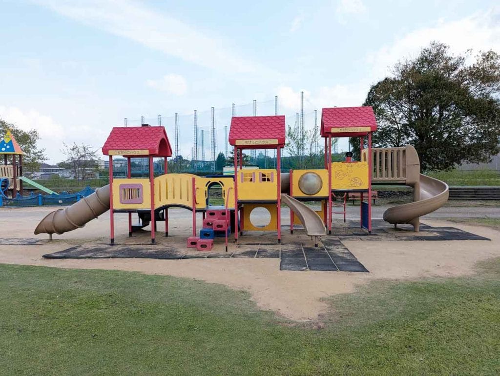 ぐるぐる広場の大型遊具2