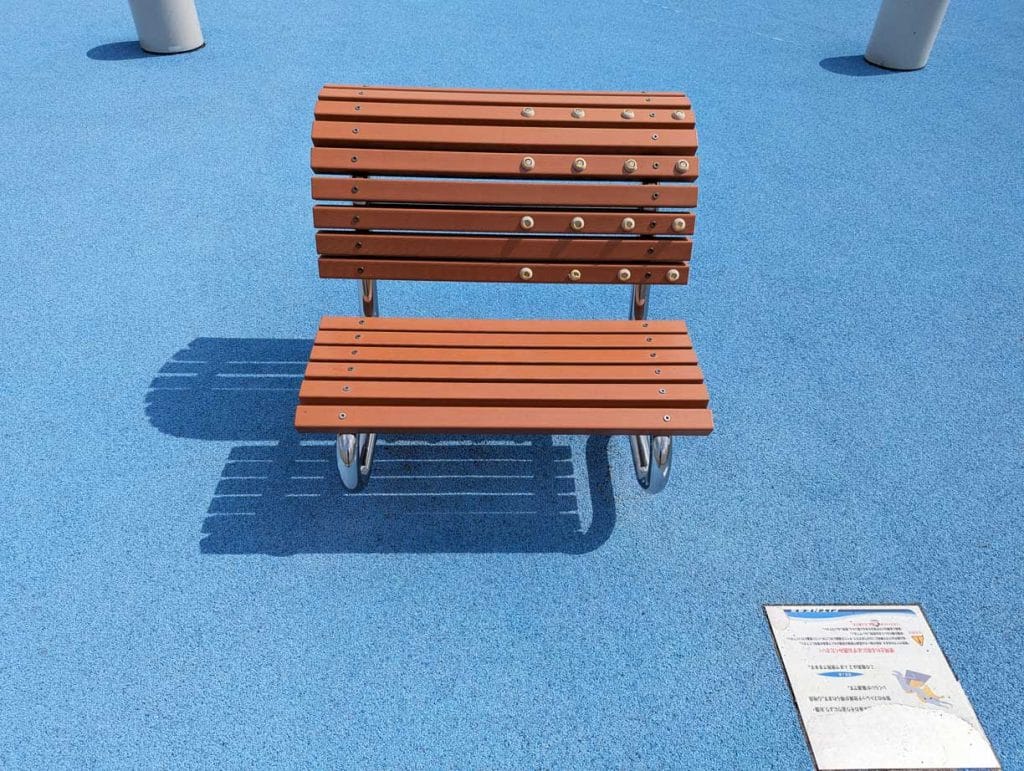 あがた公園のフィットネス遊具7