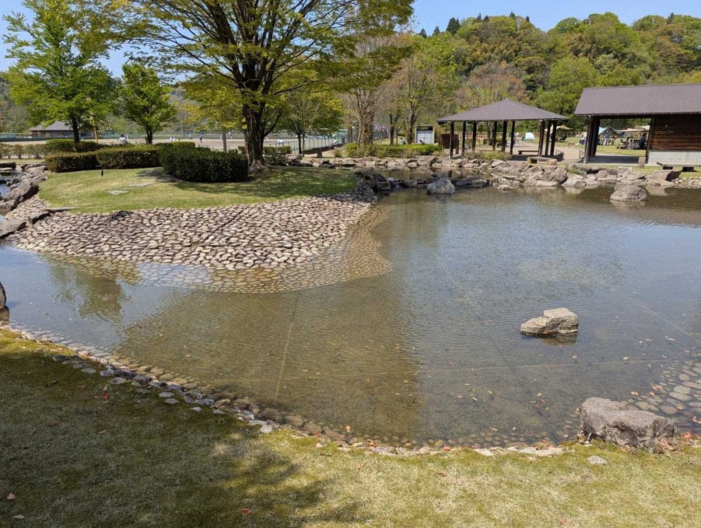 内川スポーツ広場の水遊び場2