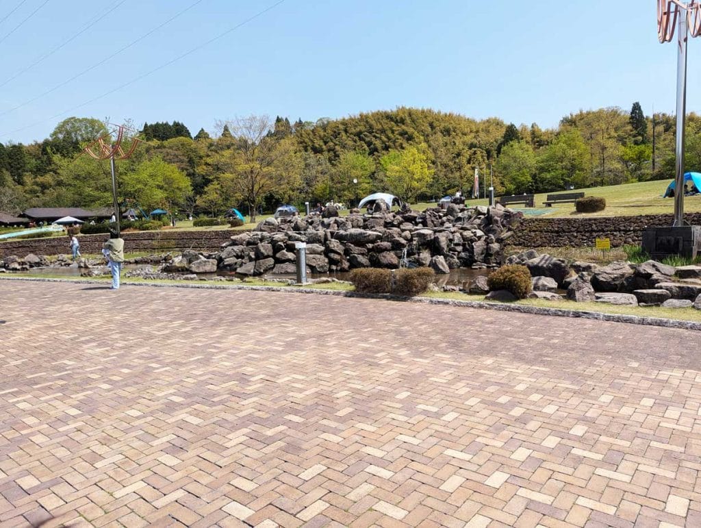 内川スポーツ広場の水遊び場1