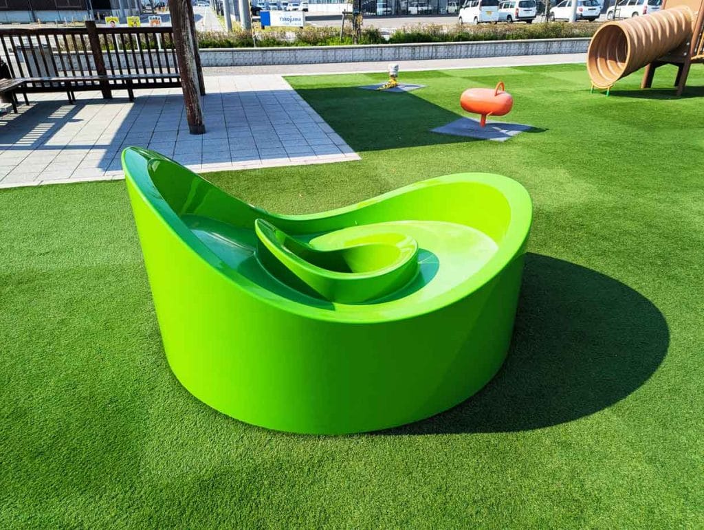 横江荘史跡公園のかわいい遊具3