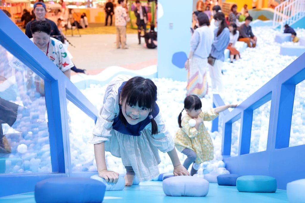 ちきゅうのにわ 氷山エリア2