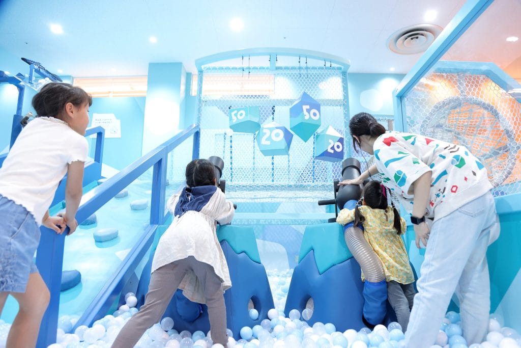 ちきゅうのにわ 氷山エリア1