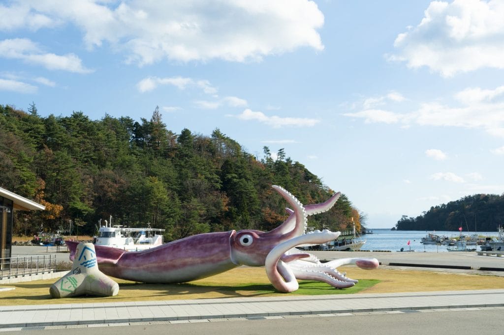 イカの駅つくモールのイカキング