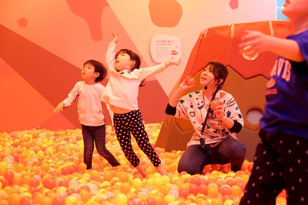 ちきゅうのにわ 火山エリア2