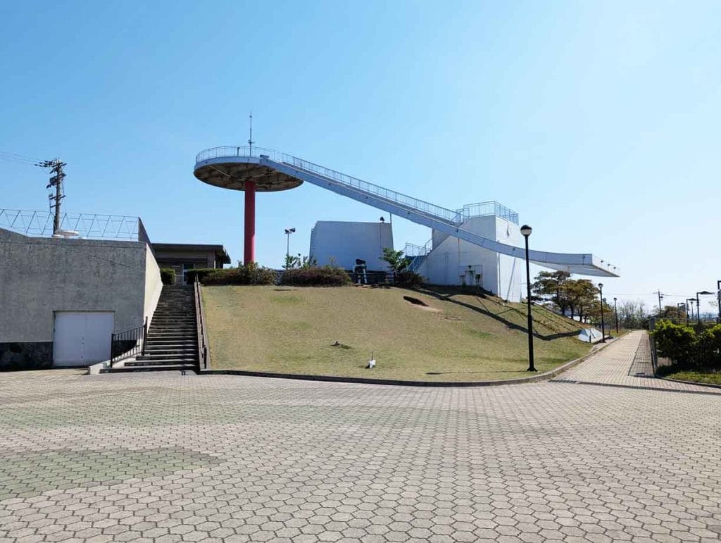 内灘町総合公園の展望台