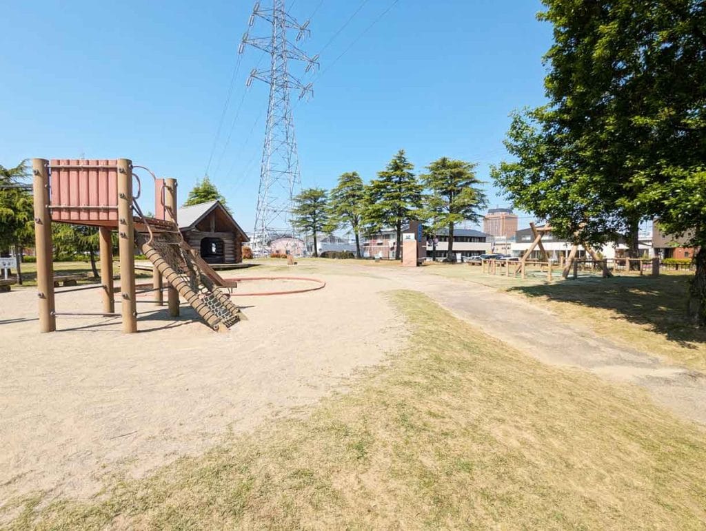 姉妹都市公園の「ロシア　イルクーツク州」