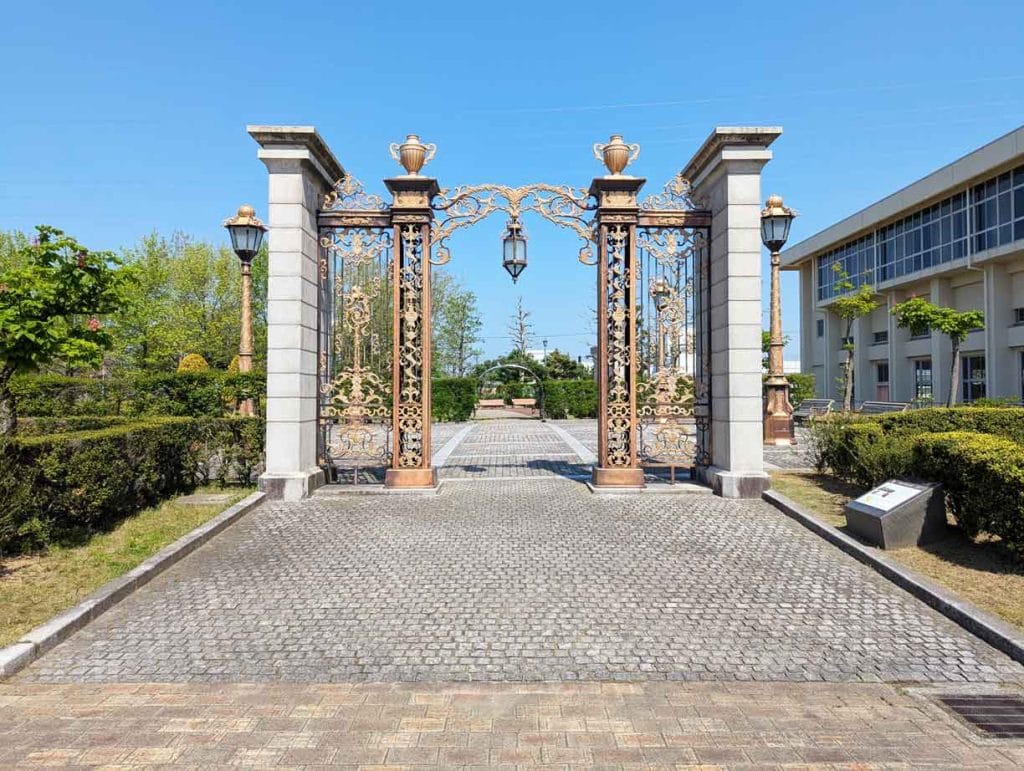 姉妹都市公園の「フランス　ナンシー市」