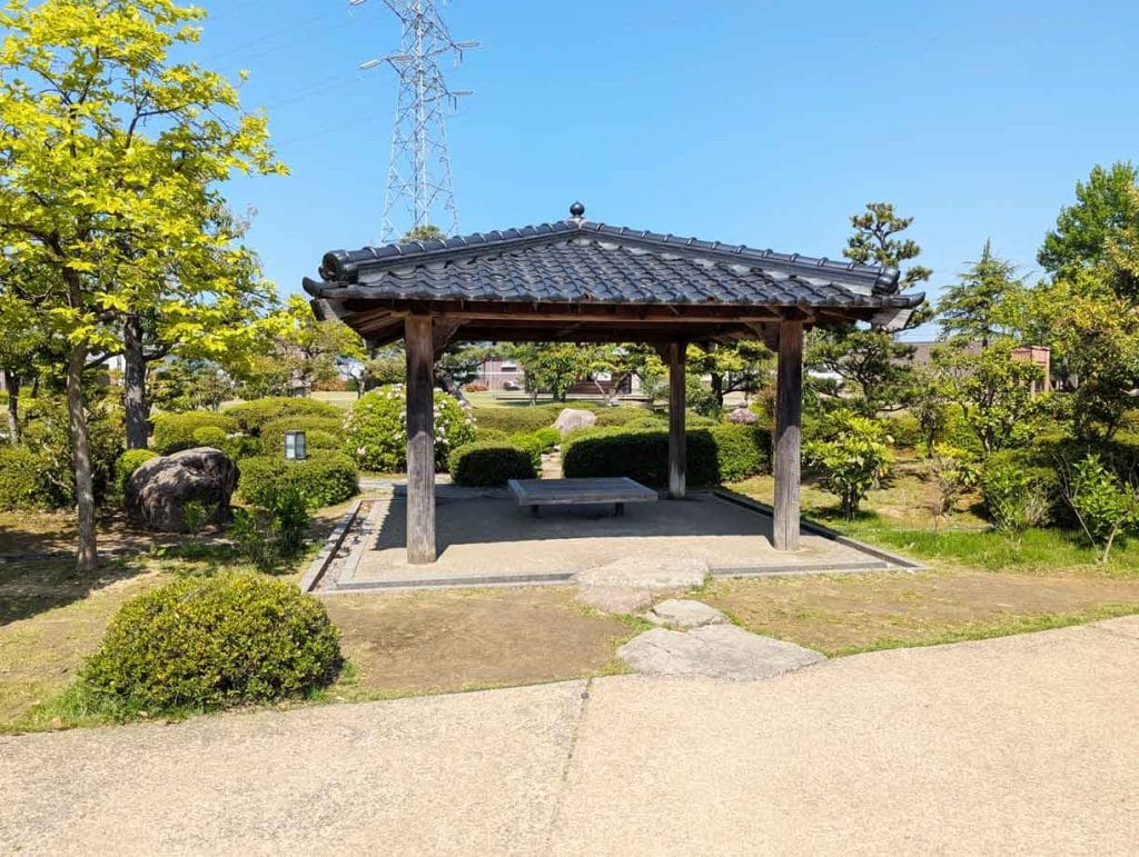 姉妹都市公園の「日本　金沢市」2