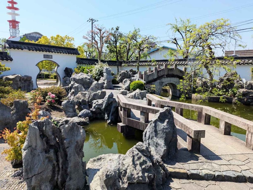 姉妹都市公園の「中国　蘇州市」3