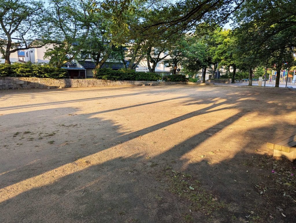 金沢南総合運動公園のグラウンドエリア