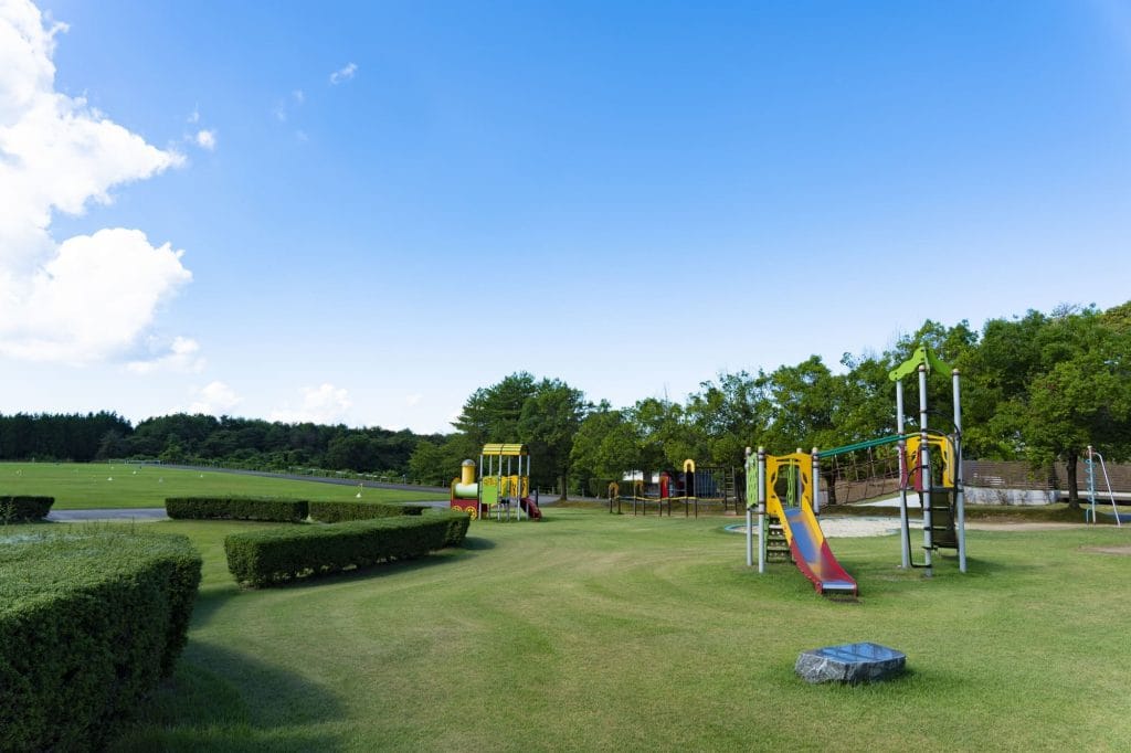 やなぎだ植物公園の遊具