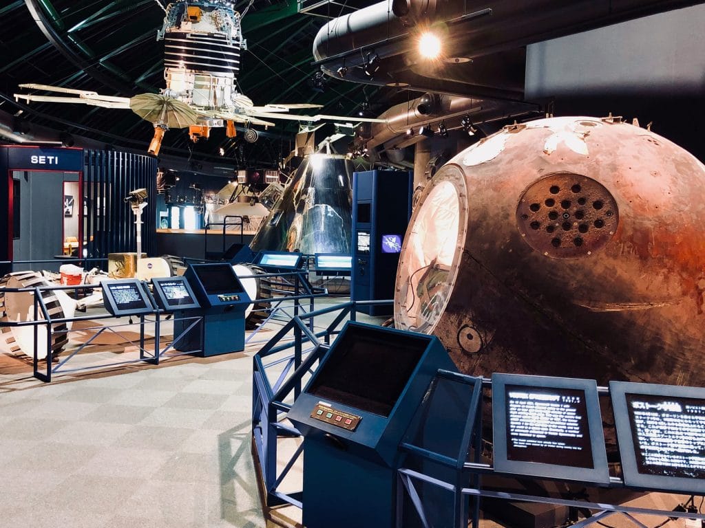 コスモアイルの宇宙科学展示室1