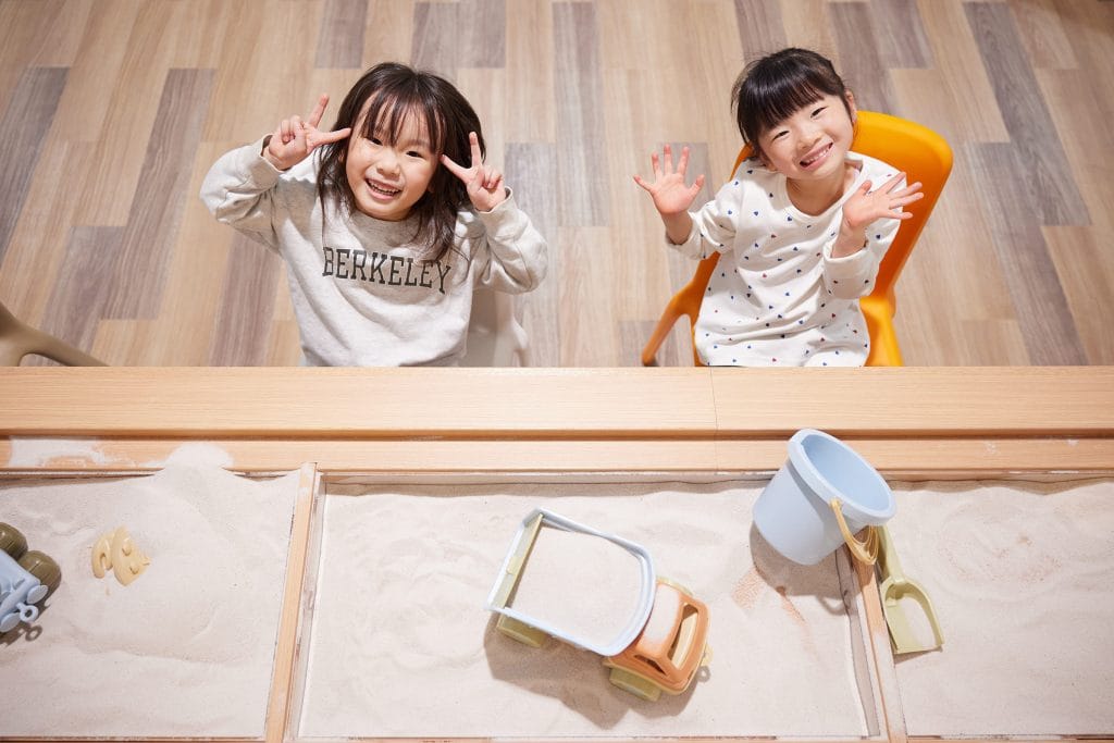 ちきゅうのにわ 地層エリア1