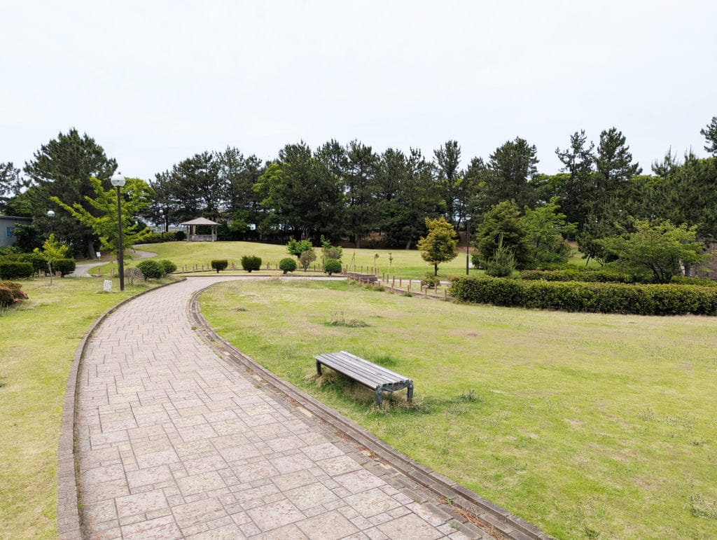 大野お台場公園 休憩スペース
