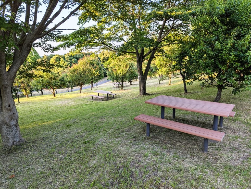 大乗寺丘陵公園 休憩スペース2