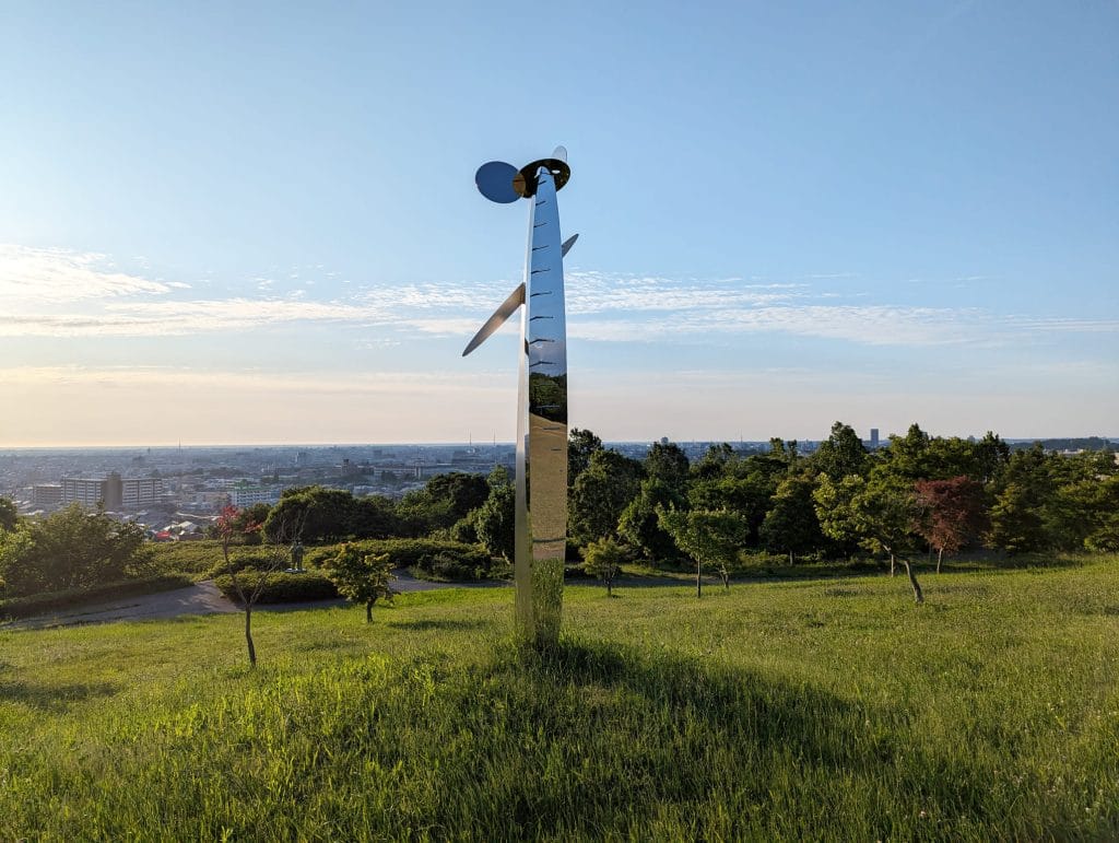 大乗寺丘陵公園 モニュメント1