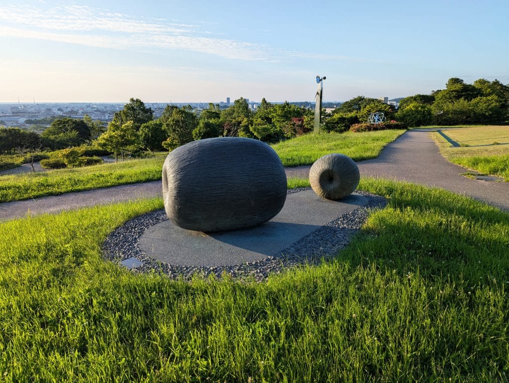 大乗寺丘陵公園 モニュメント2