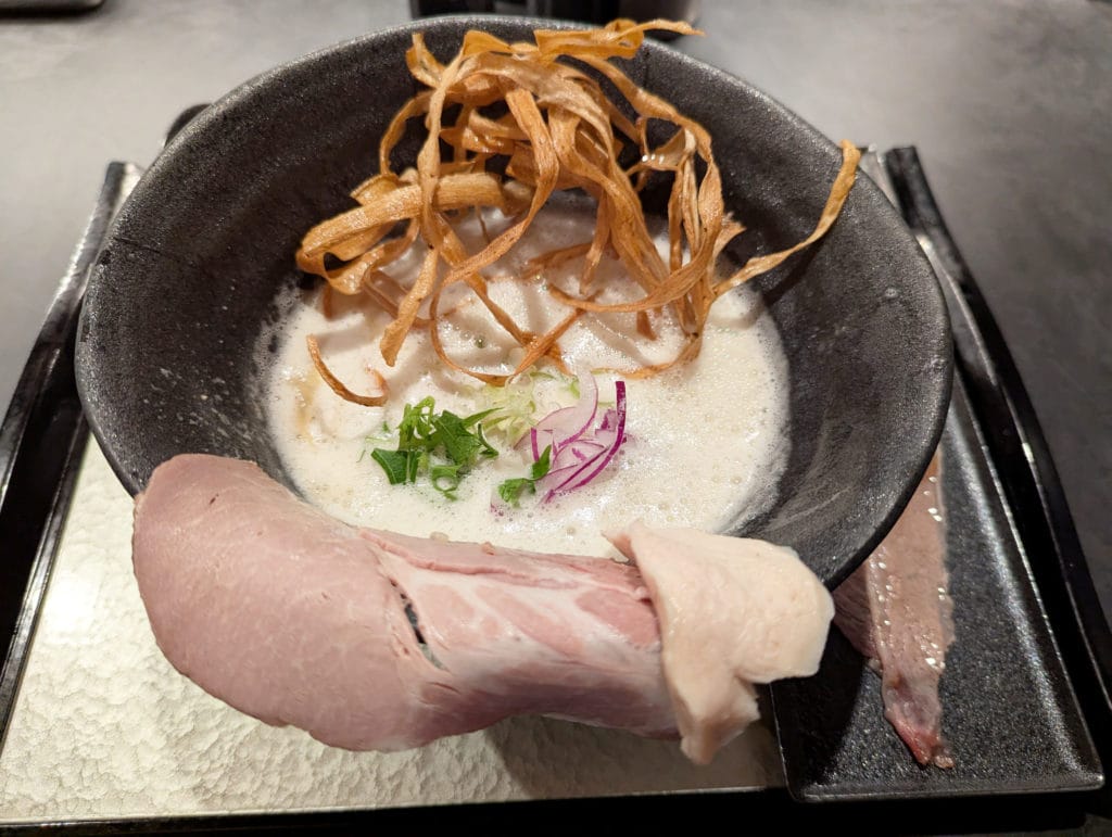 鶏SOBA座銀 白山店　鶏soba