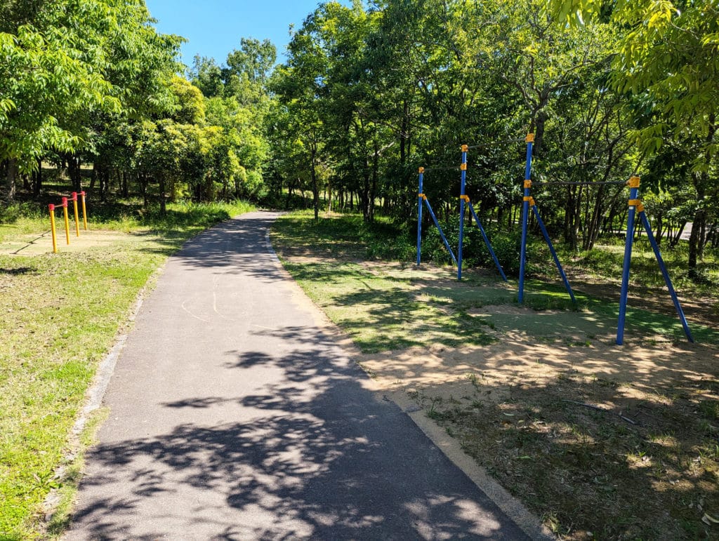 木場潟公園中央園地　鉄棒