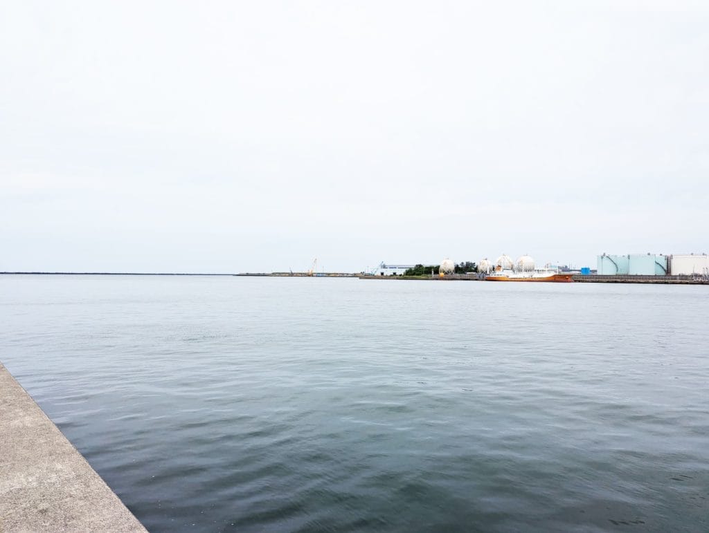 大野お台場公園 海