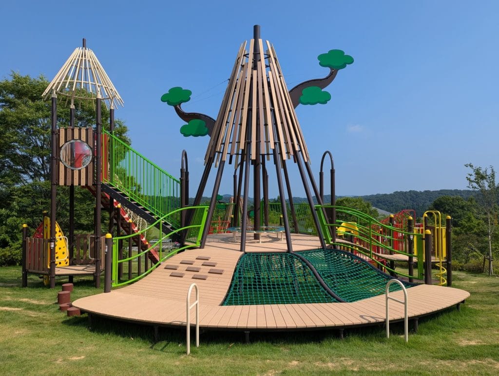 戸室スポーツ広場 ゆきつりの森1