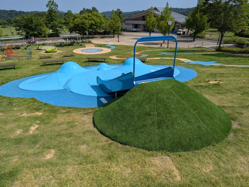 戸室スポーツ広場 水たまりクッション