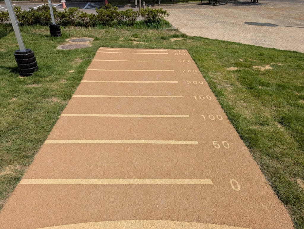 戸室スポーツ広場 体力測定